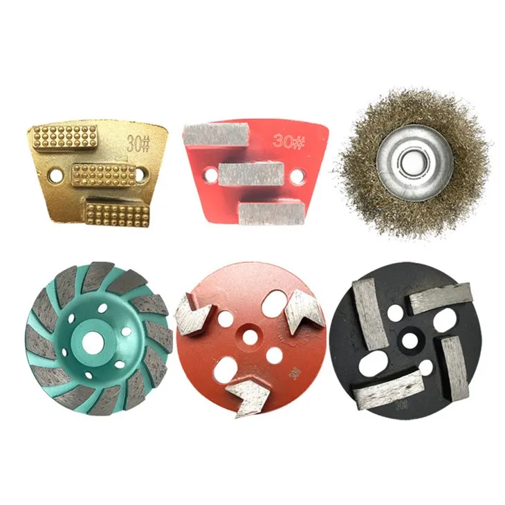 4 بوصة لوحة طحن أرضية معدنية