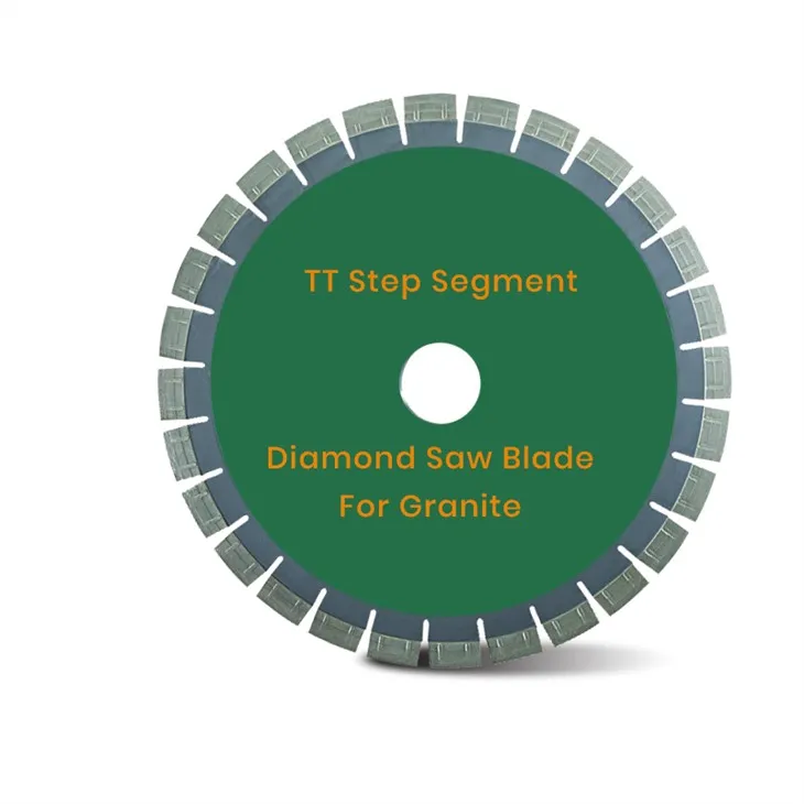 TT Shape Step Segment Diamond Saw Blade For Granite