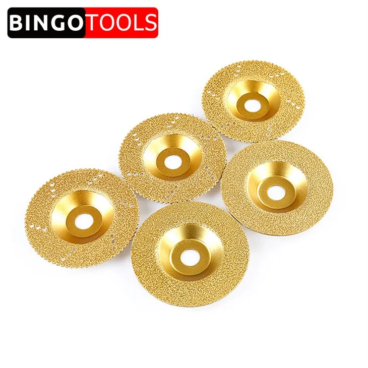 مناشير ثقب ملحومة بالنحاس لبلاط البورسلين