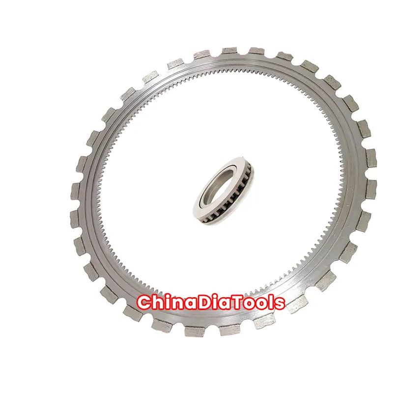 Diamond Ring Saw Blade With Internal Tooth